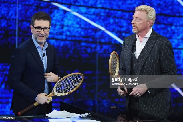 Boris Becker ospite a Che Tempo che Fa